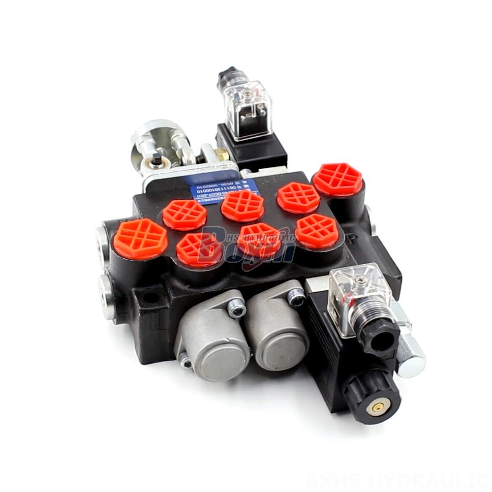 P40 Solenoid and Joystick 3 Spool Monoblock Directional Valve - Manufacturer and Global Supplier cover photo